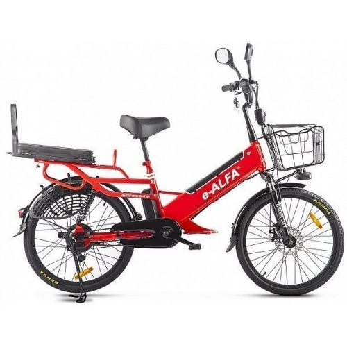 Электровелосипед GREEN CITY e-ALFA GL 500W 48V 10.4AH